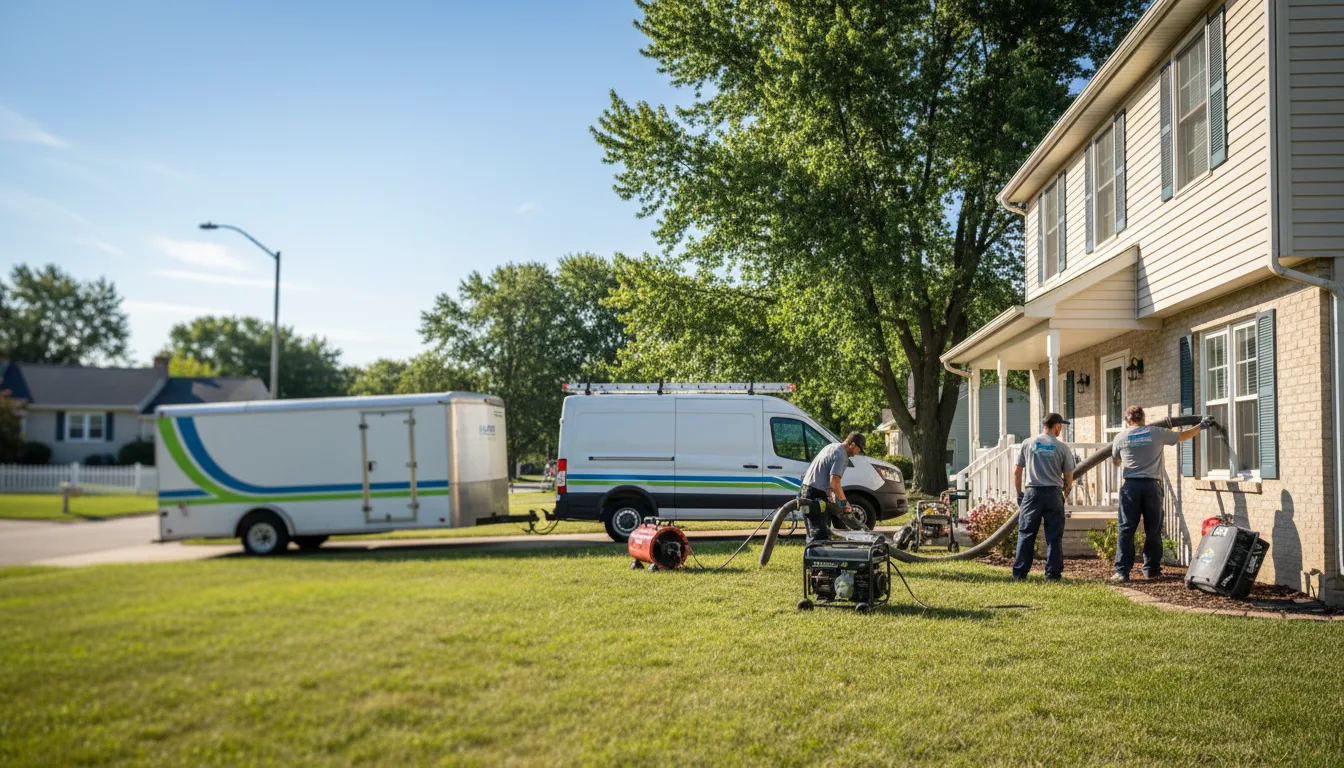 Flooded Basement Restoration And Cleanup With Repair in Geneseo, KS near me
